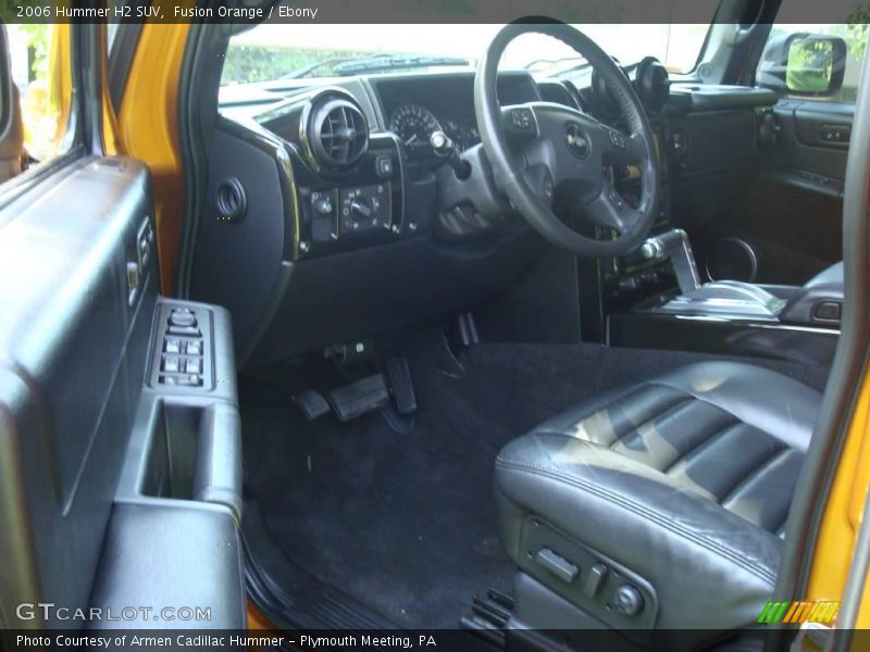 Fusion Orange / Ebony 2006 Hummer H2 SUV