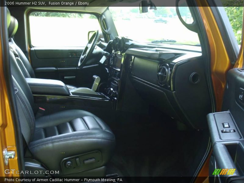 Fusion Orange / Ebony 2006 Hummer H2 SUV