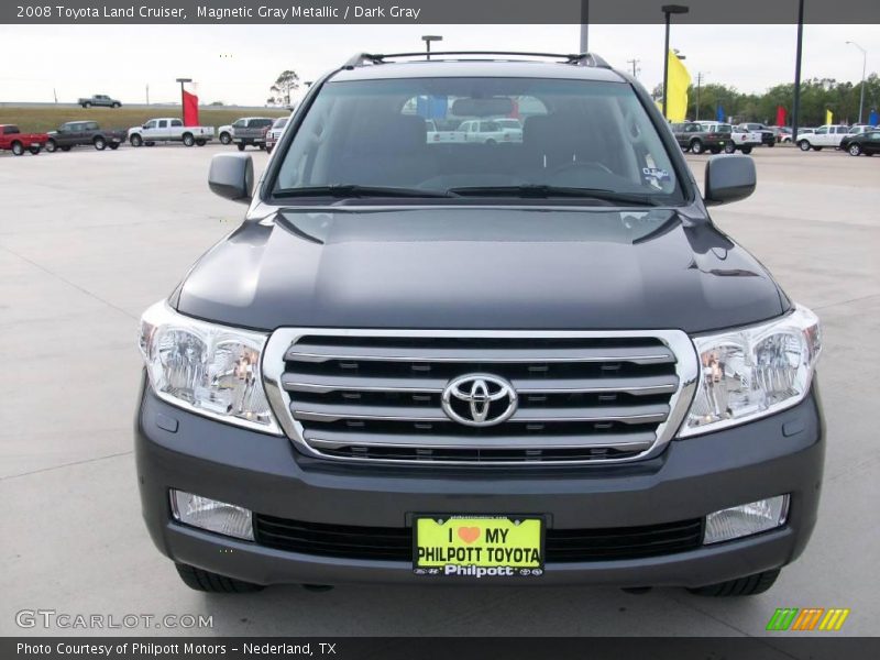 Magnetic Gray Metallic / Dark Gray 2008 Toyota Land Cruiser