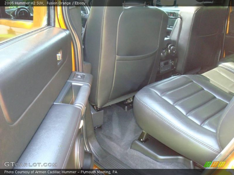 Fusion Orange / Ebony 2006 Hummer H2 SUV
