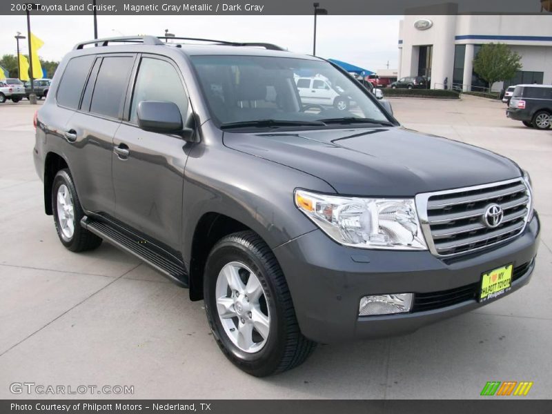 Magnetic Gray Metallic / Dark Gray 2008 Toyota Land Cruiser