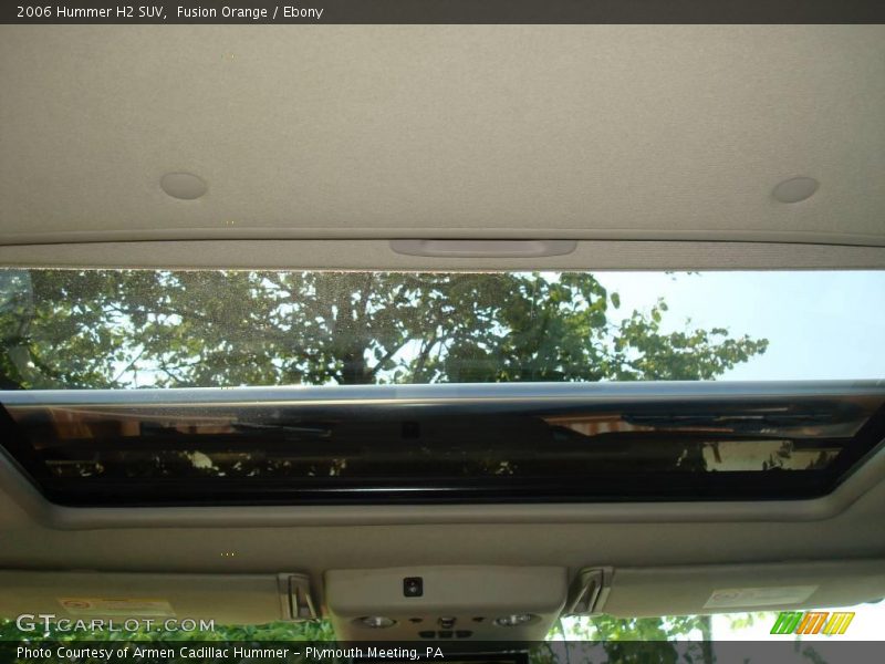 Fusion Orange / Ebony 2006 Hummer H2 SUV