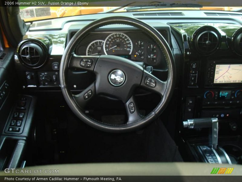 Fusion Orange / Ebony 2006 Hummer H2 SUV