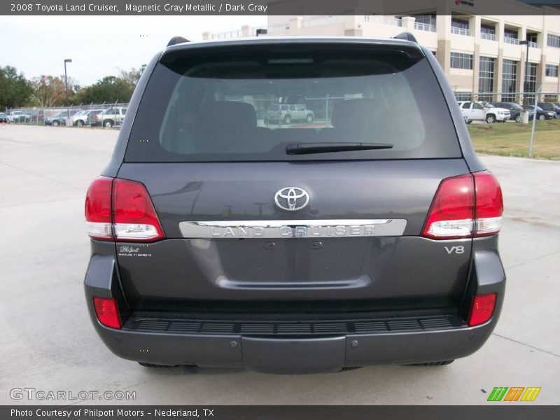 Magnetic Gray Metallic / Dark Gray 2008 Toyota Land Cruiser