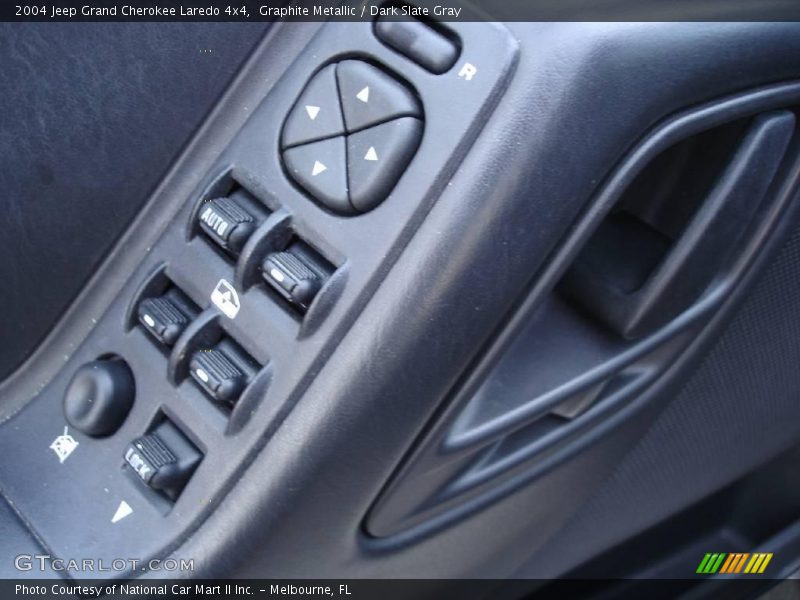 Graphite Metallic / Dark Slate Gray 2004 Jeep Grand Cherokee Laredo 4x4