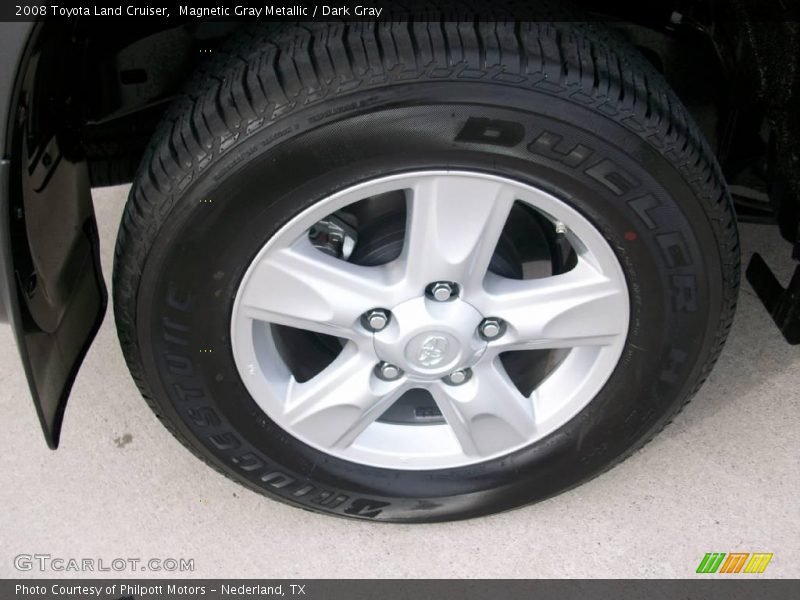 Magnetic Gray Metallic / Dark Gray 2008 Toyota Land Cruiser