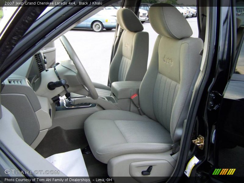 Black / Khaki 2007 Jeep Grand Cherokee Laredo 4x4