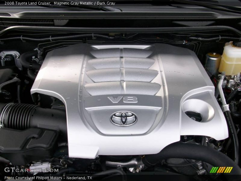Magnetic Gray Metallic / Dark Gray 2008 Toyota Land Cruiser