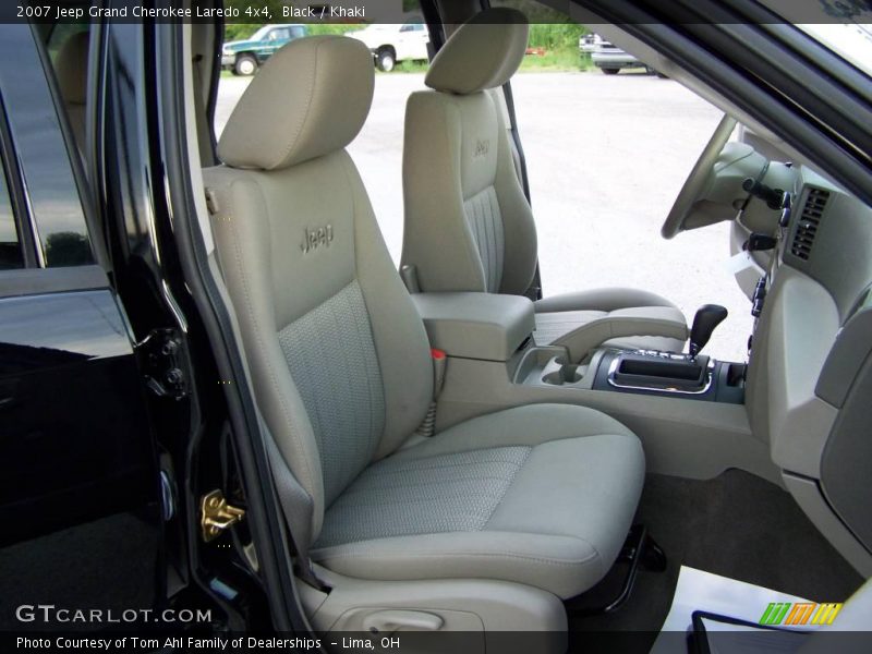 Black / Khaki 2007 Jeep Grand Cherokee Laredo 4x4