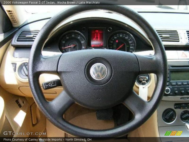 Mocha Brown / Latte Macchiato 2006 Volkswagen Passat 2.0T Sedan