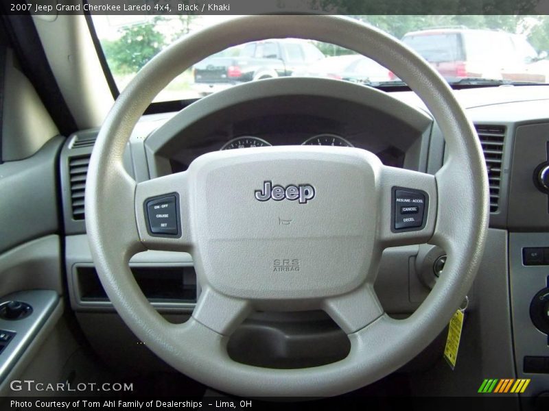 Black / Khaki 2007 Jeep Grand Cherokee Laredo 4x4