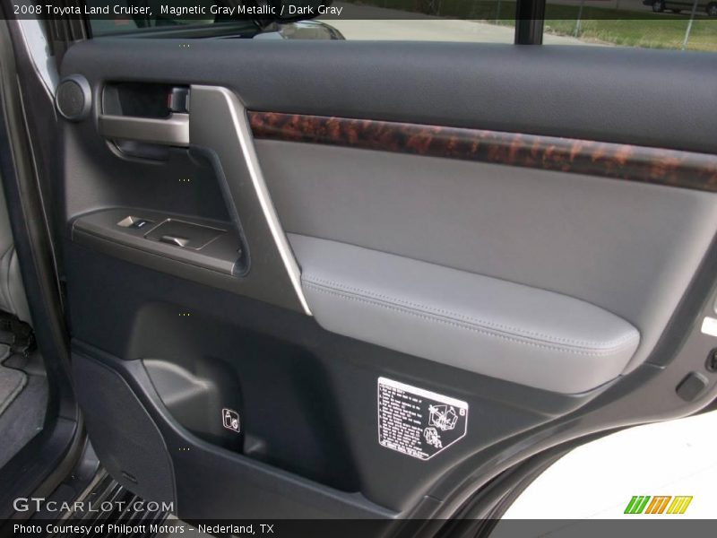 Magnetic Gray Metallic / Dark Gray 2008 Toyota Land Cruiser