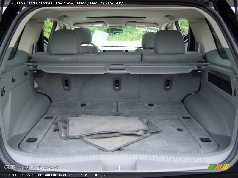 Black / Medium Slate Gray 2007 Jeep Grand Cherokee Laredo 4x4