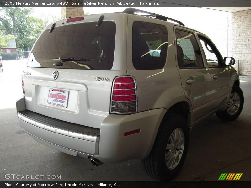 Satellite Silver Metallic / Pebble/Light Parchment 2006 Mercury Mariner Luxury 4WD