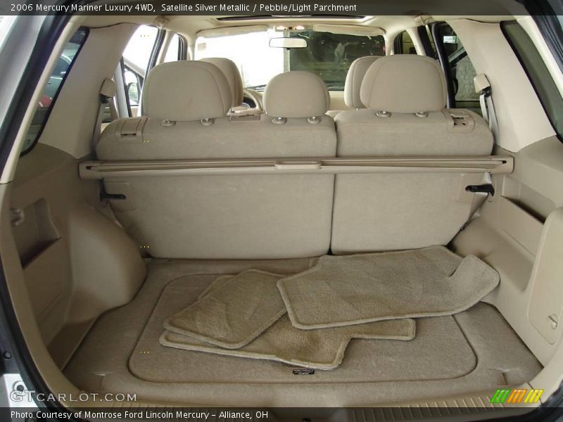 Satellite Silver Metallic / Pebble/Light Parchment 2006 Mercury Mariner Luxury 4WD