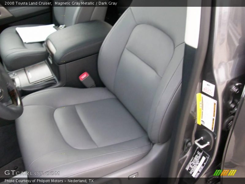 Magnetic Gray Metallic / Dark Gray 2008 Toyota Land Cruiser