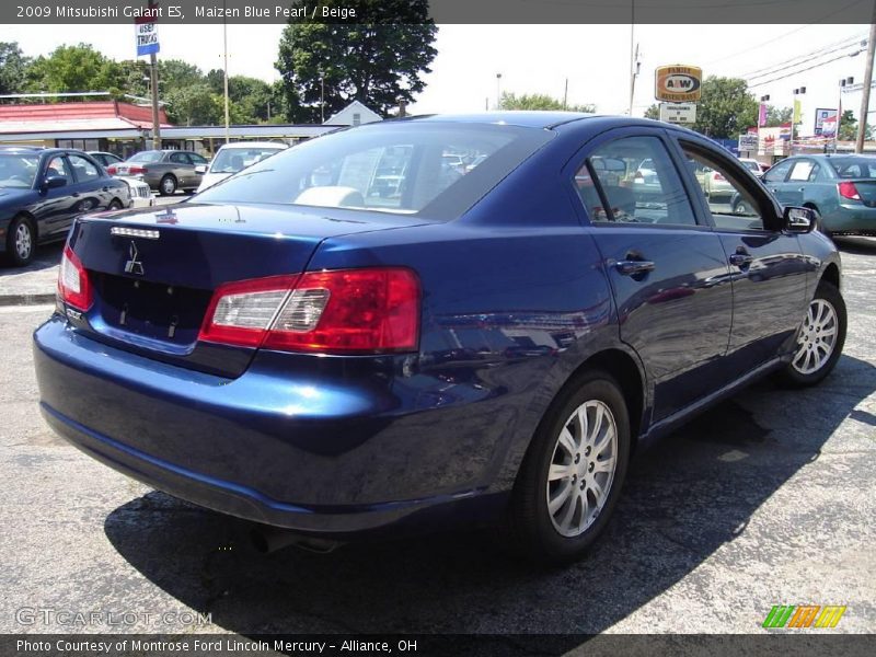 Maizen Blue Pearl / Beige 2009 Mitsubishi Galant ES
