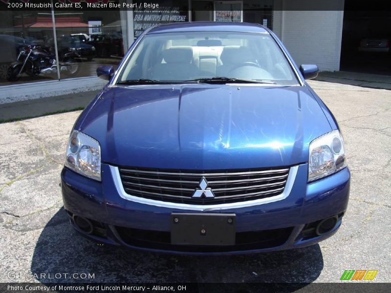 Maizen Blue Pearl / Beige 2009 Mitsubishi Galant ES