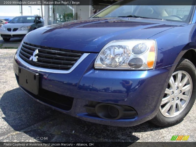 Maizen Blue Pearl / Beige 2009 Mitsubishi Galant ES