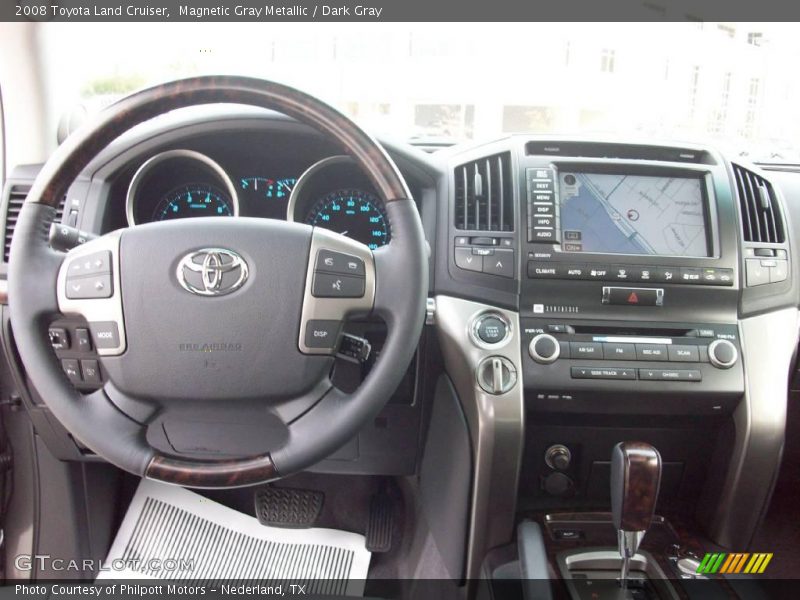 Magnetic Gray Metallic / Dark Gray 2008 Toyota Land Cruiser