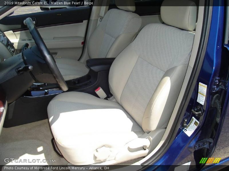 Maizen Blue Pearl / Beige 2009 Mitsubishi Galant ES