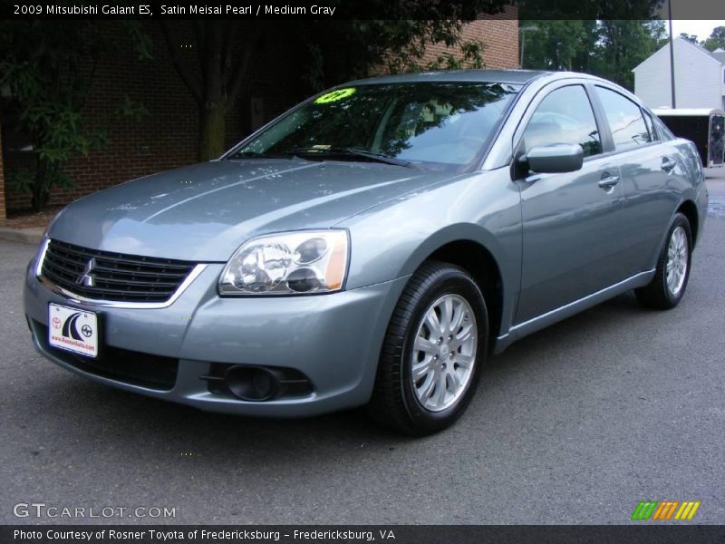 Satin Meisai Pearl / Medium Gray 2009 Mitsubishi Galant ES