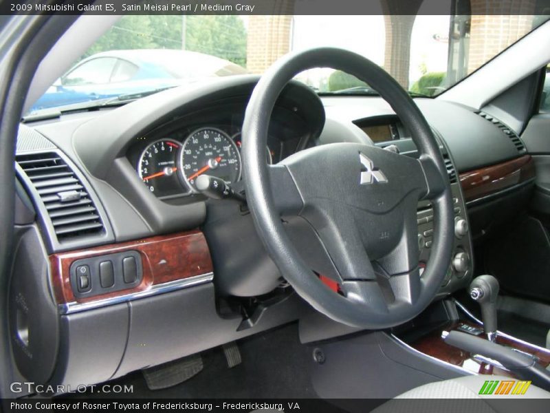 Satin Meisai Pearl / Medium Gray 2009 Mitsubishi Galant ES