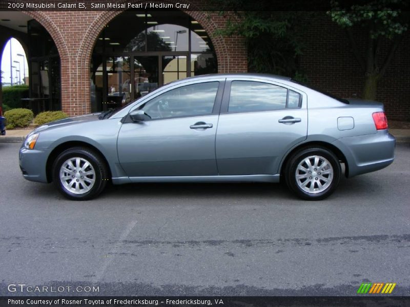 Satin Meisai Pearl / Medium Gray 2009 Mitsubishi Galant ES