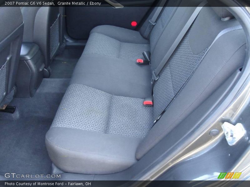 Granite Metallic / Ebony 2007 Pontiac G6 V6 Sedan