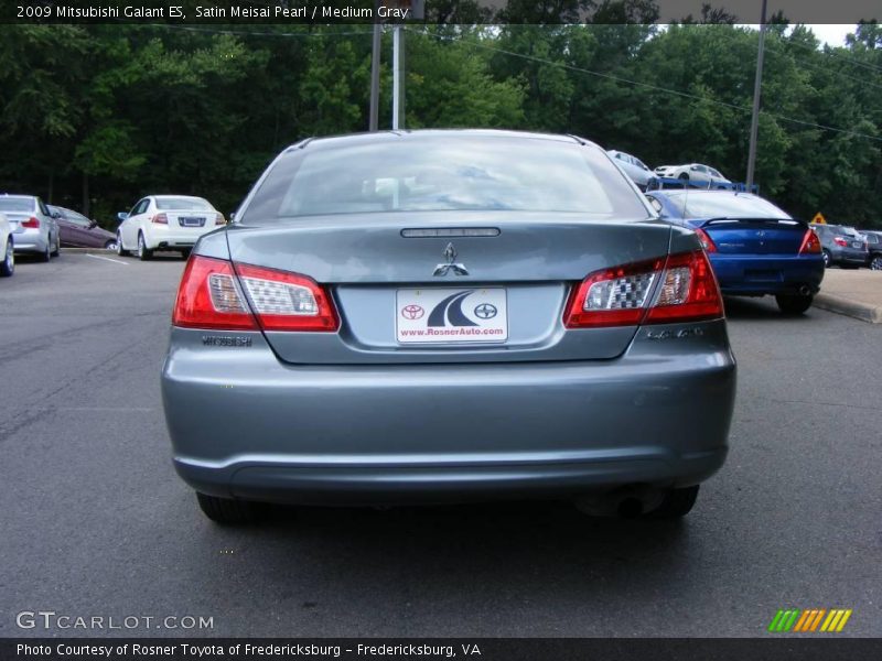 Satin Meisai Pearl / Medium Gray 2009 Mitsubishi Galant ES