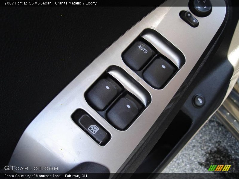 Granite Metallic / Ebony 2007 Pontiac G6 V6 Sedan