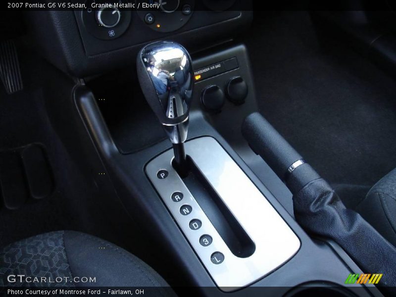Granite Metallic / Ebony 2007 Pontiac G6 V6 Sedan