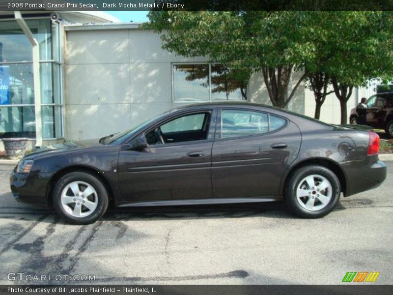 Dark Mocha Metallic / Ebony 2008 Pontiac Grand Prix Sedan