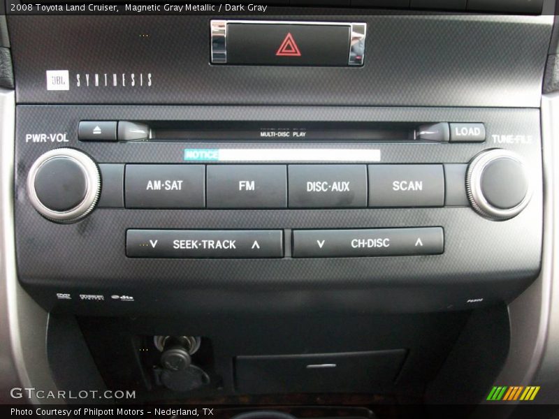 Magnetic Gray Metallic / Dark Gray 2008 Toyota Land Cruiser