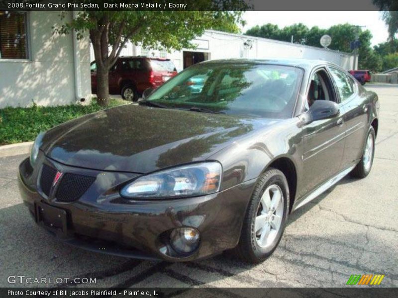 Dark Mocha Metallic / Ebony 2008 Pontiac Grand Prix Sedan