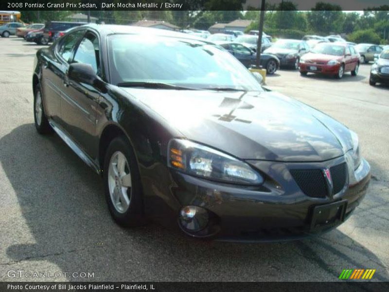 Dark Mocha Metallic / Ebony 2008 Pontiac Grand Prix Sedan