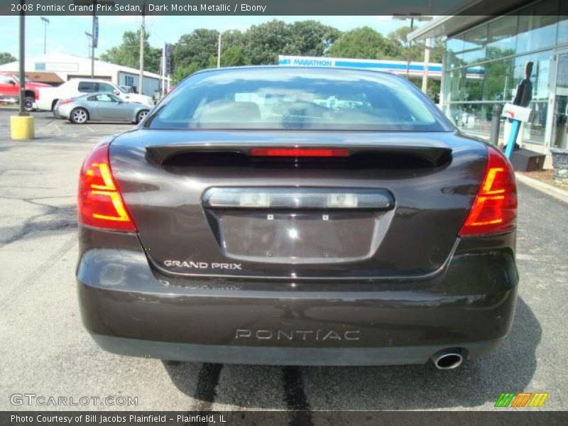 Dark Mocha Metallic / Ebony 2008 Pontiac Grand Prix Sedan