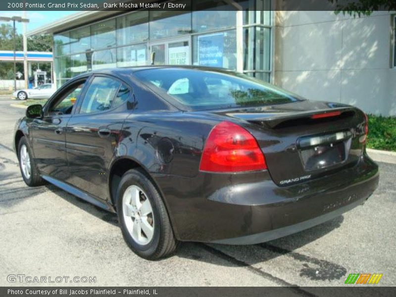 Dark Mocha Metallic / Ebony 2008 Pontiac Grand Prix Sedan