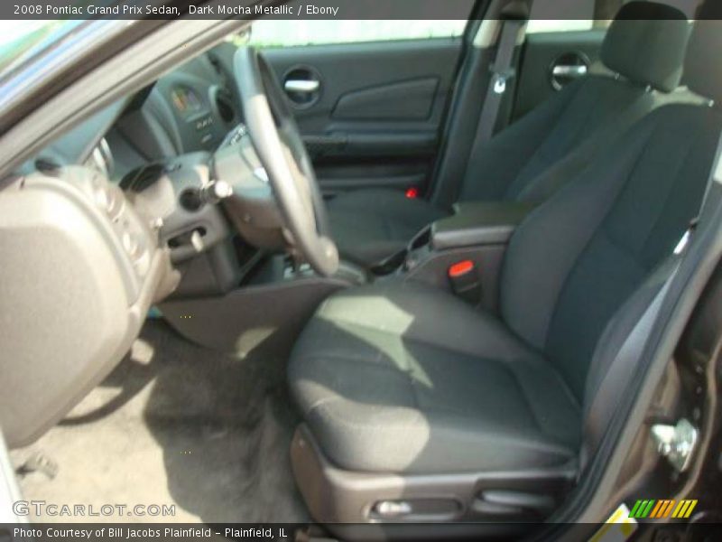 Dark Mocha Metallic / Ebony 2008 Pontiac Grand Prix Sedan