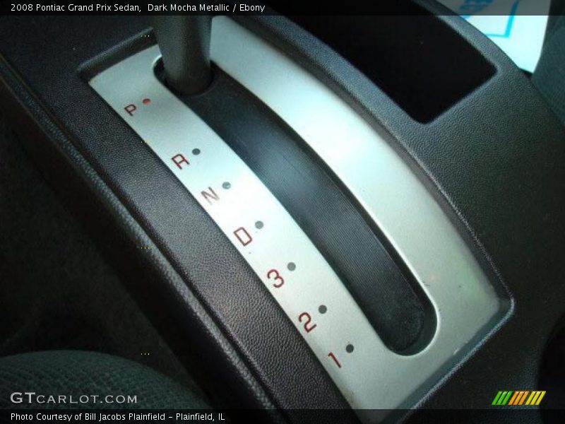 Dark Mocha Metallic / Ebony 2008 Pontiac Grand Prix Sedan