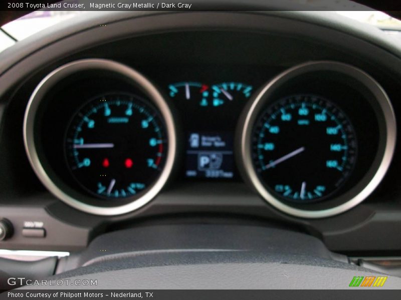 Magnetic Gray Metallic / Dark Gray 2008 Toyota Land Cruiser