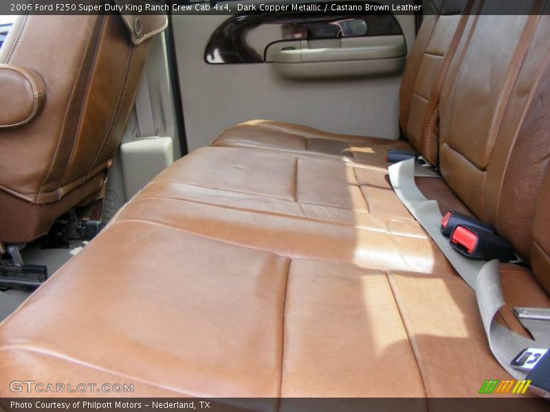 Dark Copper Metallic / Castano Brown Leather 2006 Ford F250 Super Duty King Ranch Crew Cab 4x4