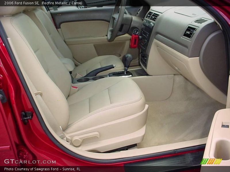 Redfire Metallic / Camel 2006 Ford Fusion SE
