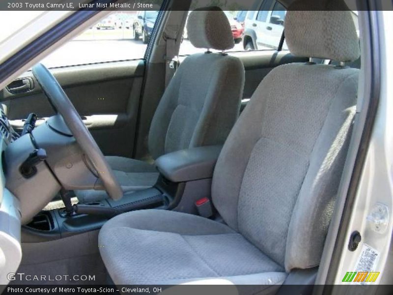 Lunar Mist Metallic / Stone 2003 Toyota Camry LE
