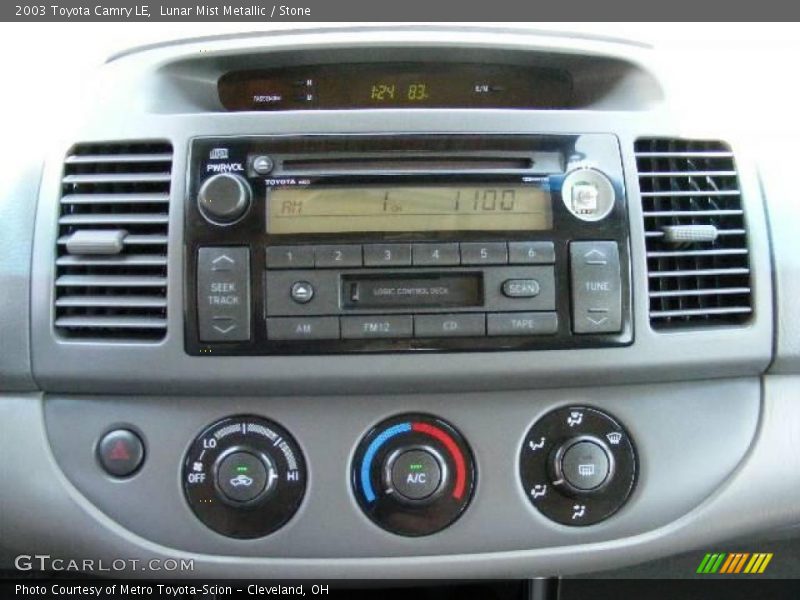 Lunar Mist Metallic / Stone 2003 Toyota Camry LE