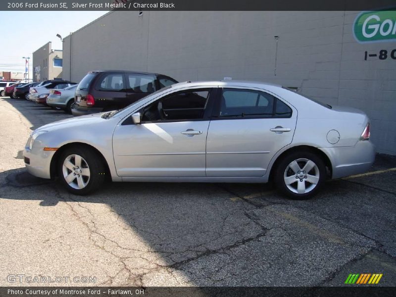 Silver Frost Metallic / Charcoal Black 2006 Ford Fusion SE