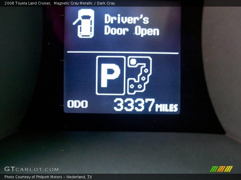 Magnetic Gray Metallic / Dark Gray 2008 Toyota Land Cruiser