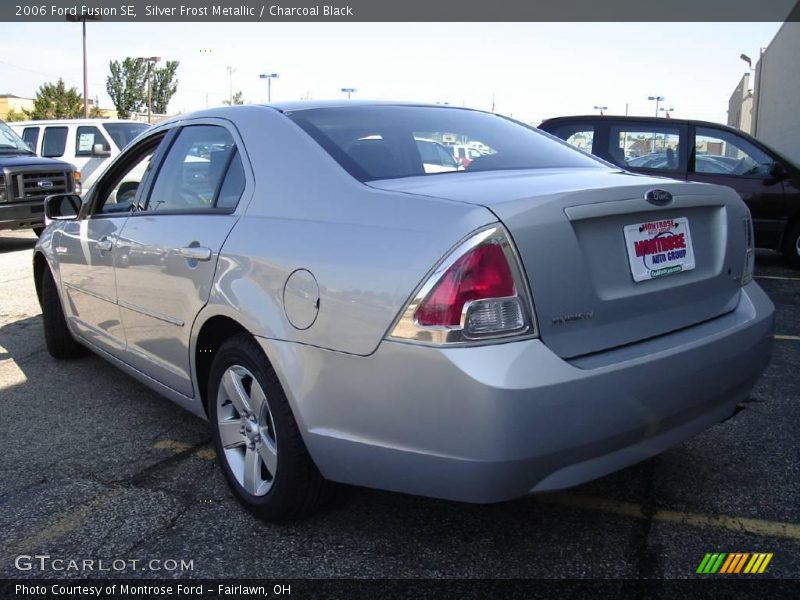 Silver Frost Metallic / Charcoal Black 2006 Ford Fusion SE