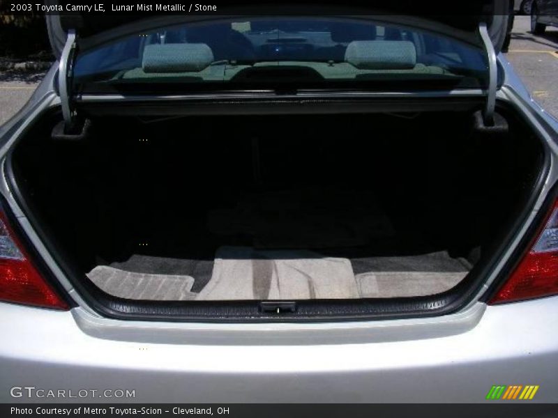 Lunar Mist Metallic / Stone 2003 Toyota Camry LE