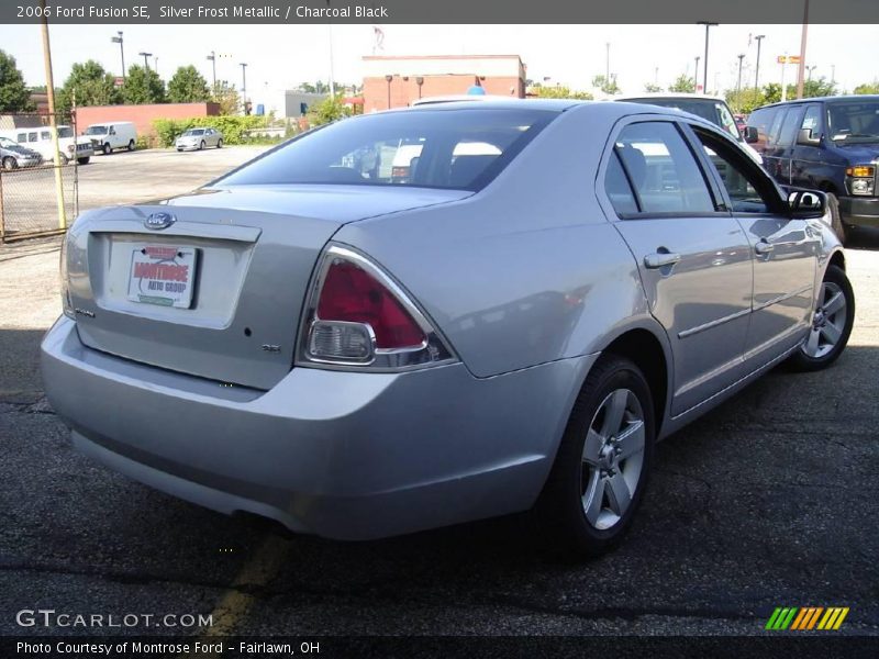 Silver Frost Metallic / Charcoal Black 2006 Ford Fusion SE